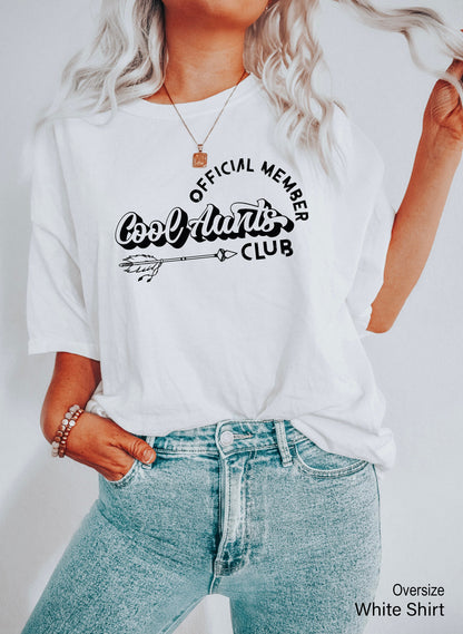 Cool Aunts Club Shirt, Best Aunt Shirt, Cute Aunt Gifts, Cool Aunt Shirt, Like A Mom Shirt, Family Tee, Gift For Auntie, C6717