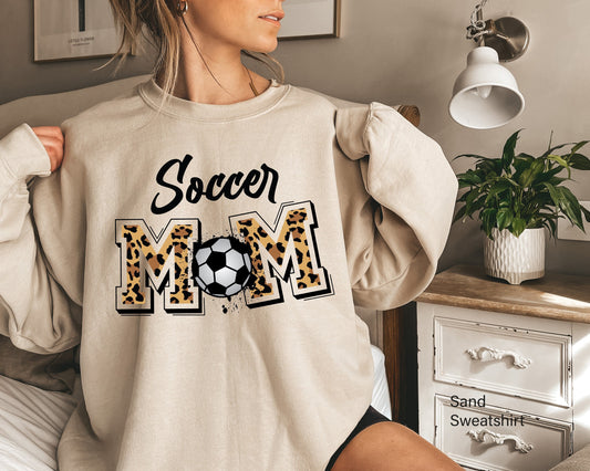 Soccer Mom Sweatshirt, Mom Gift, Cute Soccer Hoodie, Gifts for Mom, Birthday Gifts For Her, Cute Mama Shirt, C6738