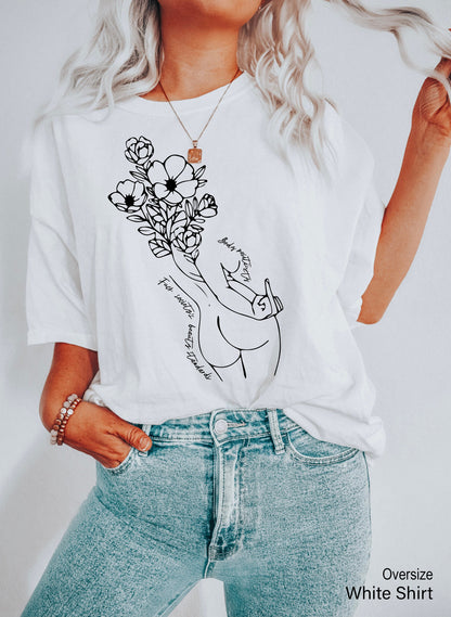 Body Positive Sweatshirt,Body Positivity Shirt,My Body My Choice Tshirt,Womens Rights Shirt,Pro Choice Shirt,Pro Choice Hoodie,C6404