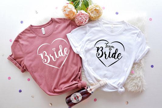 Bride Shirt, Bachelorette Party Shirts, Team Bride Shirts Bridesmaid Shirts, Bridesmaid Proposal Gift, Bachelorette Shirts, C6744