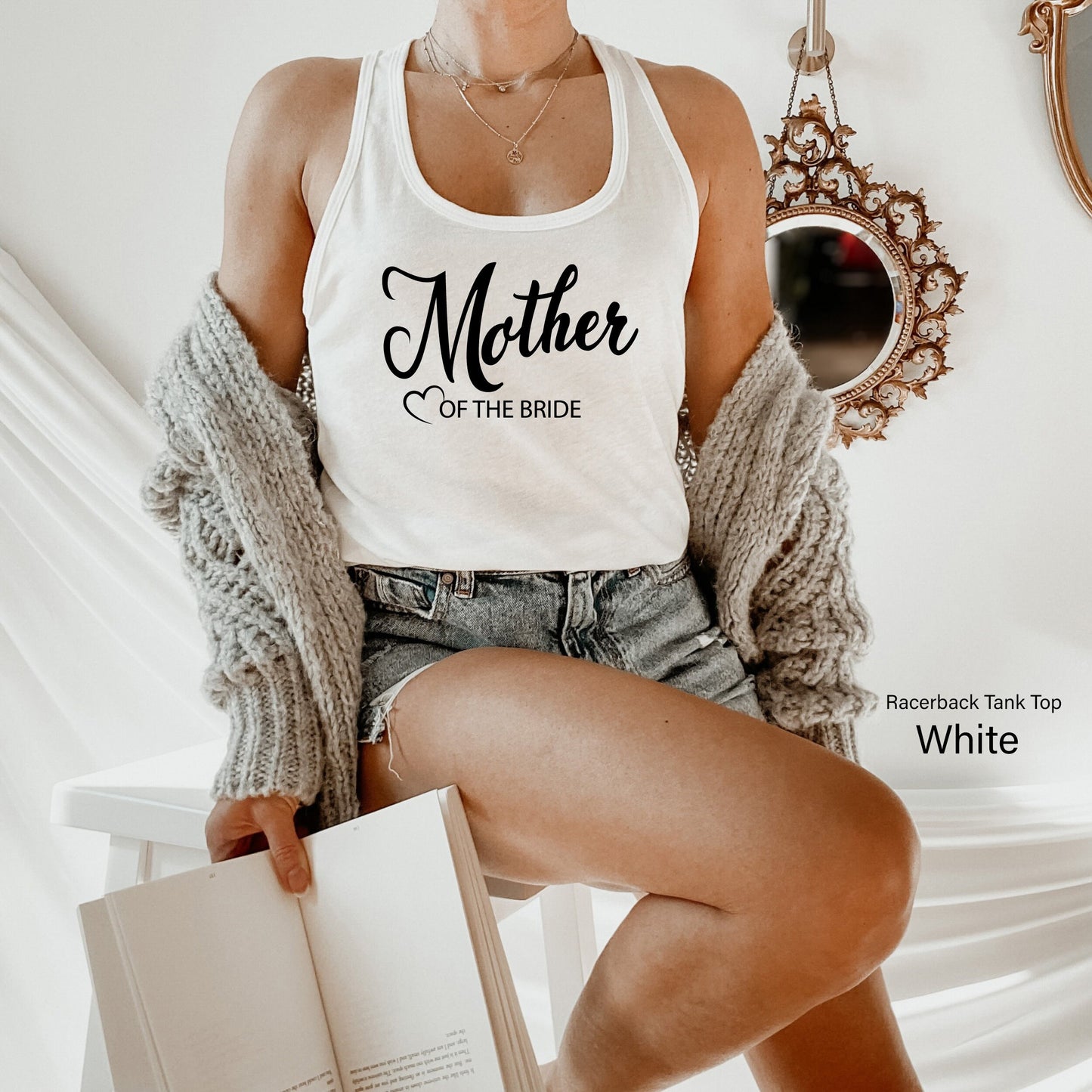 Mother of the Bride Shirt, Bachelorette T-shirts for Mom, Bridal Party Tee, Matching Family of the Bride, Wedding Day Gifts for Mama, C6749