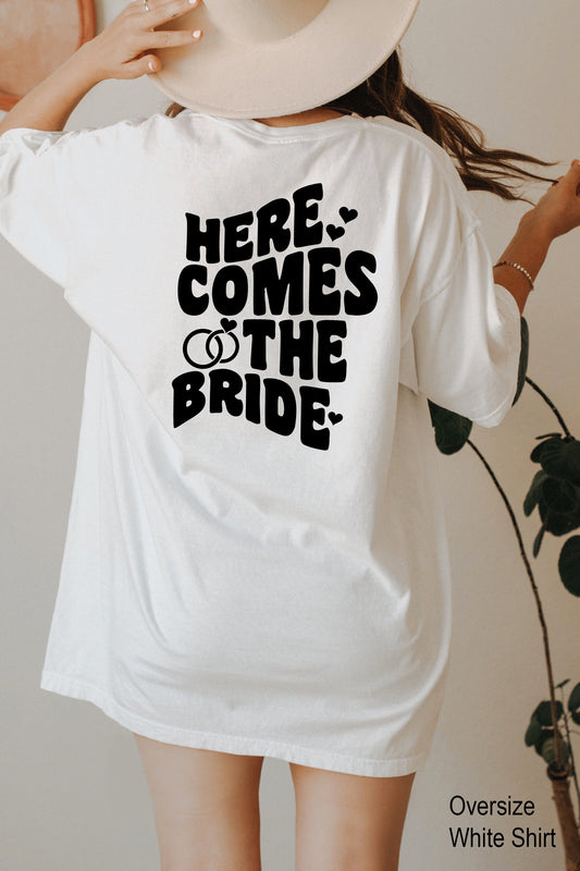 Bride Shirt,Bride T-shirt,Bride Racer Back,Bride V Neck,Bride Gift Ideas,Engagement Shirts, Fiance Shirt,Couple Tee,Wedding Gift,C6754