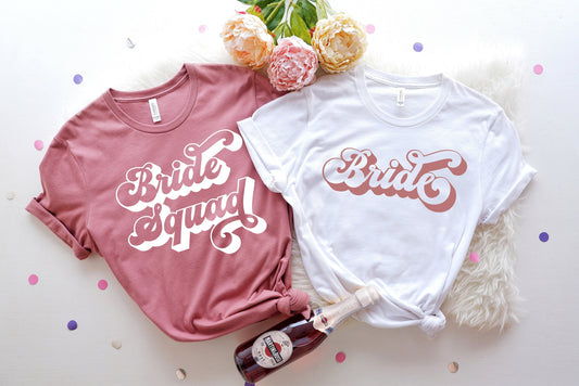 Bachelorette Shirt, Bride Squad Shirt, Bride Gift, Bridal Gift, Wedding Gift, Bride Shirt, Wife Shirt, Bridesmaid Shirt, C6653