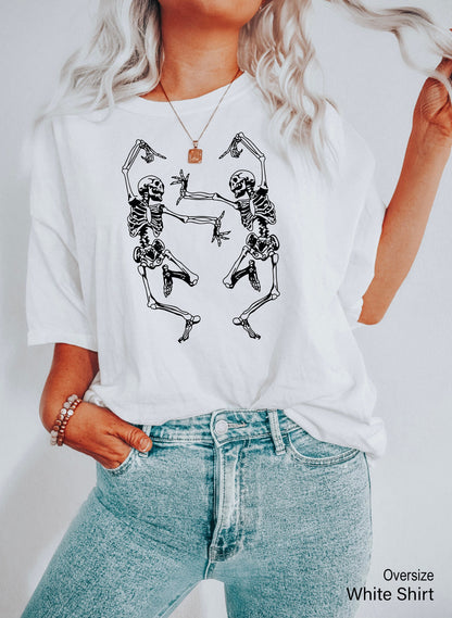 Sweatshirts Hoodies Halloween,Halloween Skeleton Hoodie,Halloween Skeleton Shirt,Halloween Party Dancing Skeleton Sweatshirt,C6116