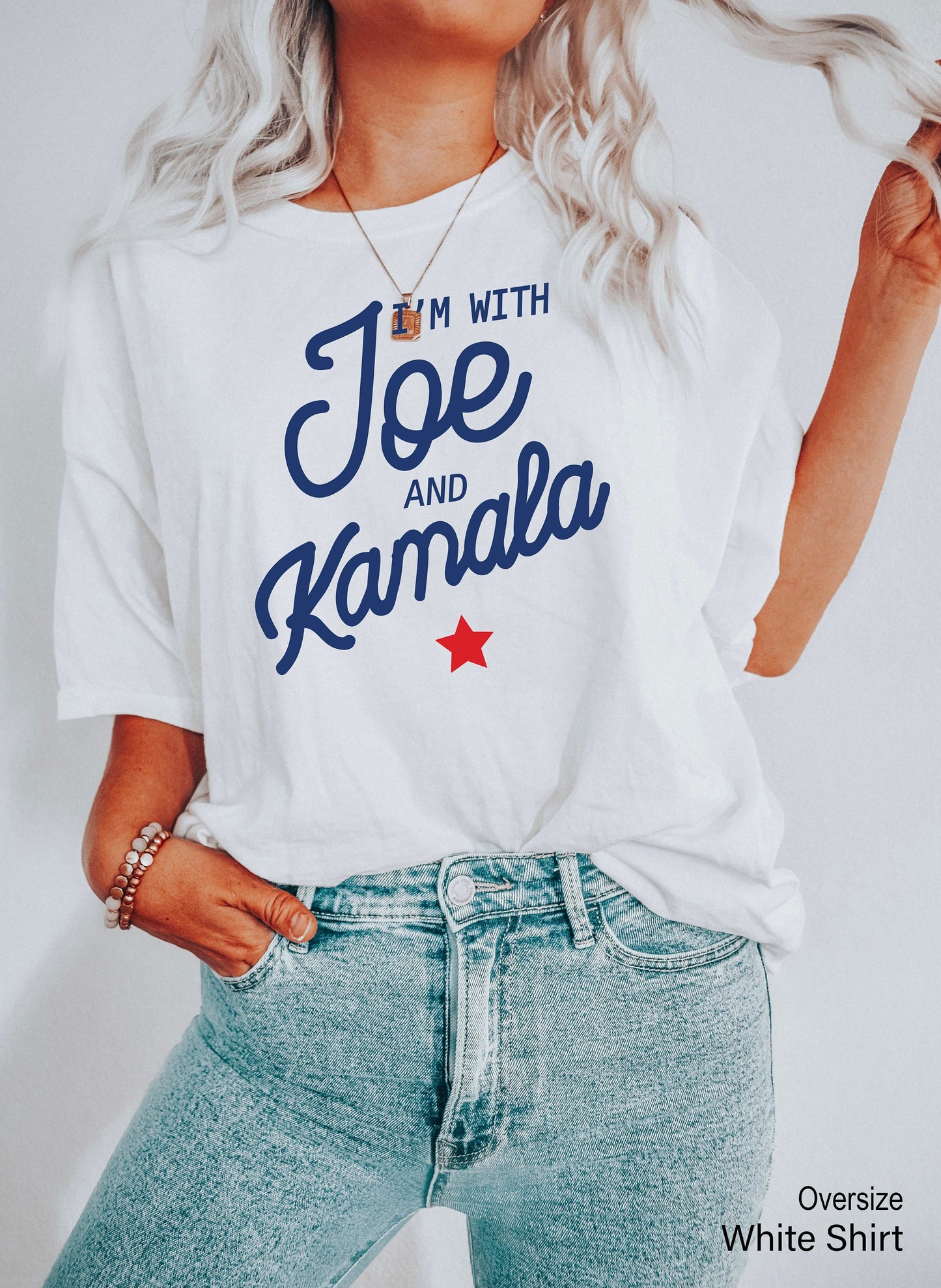 I'm with Joe and Kamala Unisex Shirt, Joe Biden for President, Kamala Harris Campaign, Anti Trump Shirt, Election Shirt,Clothe Design, C5485