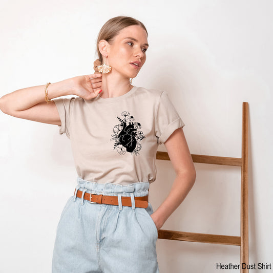 Anatomical Heart Valentines Tshirt, Valentines Sweatshirt, Love T Shirt, Love Shirt, Valentines Day Shirt, Valentines Shirt Women, C6403
