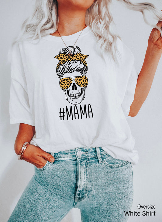 Skeleton Mama Sweatshirt, Halloween Mama Shirt, gift for mom, mom shirt, funny mom shirt, shirt for mom, mama shirt, funny shirt mom, C6170