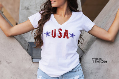 USA Shirt, Fourth of July Shirt, America Tank Top, Patriotic Shirt, Independence Shirt, Red White Blue Shirt, Veteran Shirt, C6826