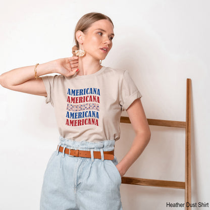 Americana Patriotic Pullover Sweatshirt, Independence Sweatshirt, Red White Blue Sweatshirt, Patriotic Shirt, C6956