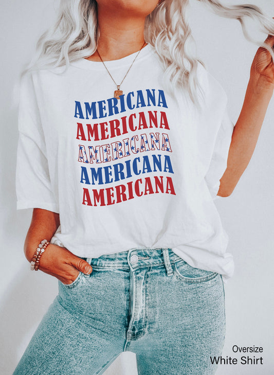 Americana Patriotic Shirt, Made in USA Crewneck Shirt, USA Shirt, July 4th Shirt, Made in America Shirt, Vintage Shirt, C6956
