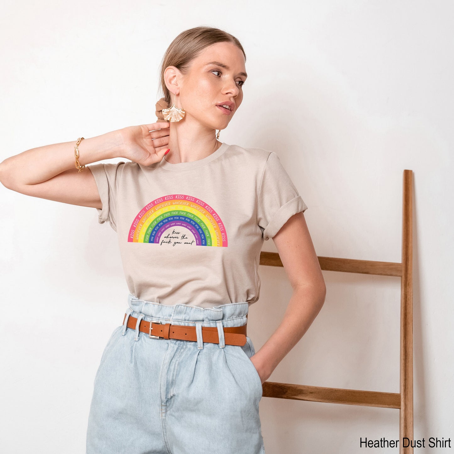 Kiss Whoever The Fuck You Want, LGBTQ Shirt, Pride Shirt, Trans Shirt, LGBT Clothing, Pride Shirt, LGBT Shirt, Women Gay Tee, C6981