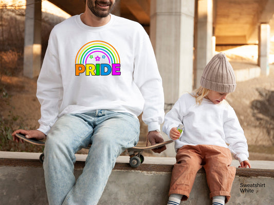 LGBT Swetshirt, Pride Hoodie, Rainbow Pride Sweatshirt, LGBT Hoodie, Pride T-shirt, Lesbian Sweatshirt, Gay Pride LGBTQ Shirt, C6993