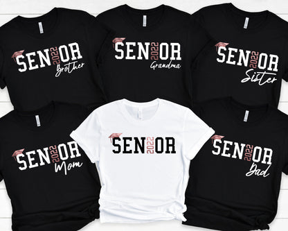 Graduation Family Shirts 2022, Matching Graduation Tshirt, Personalized Graduation T-Shirt, Proud Graduate Shirt, Custom Grad Squad,C6928