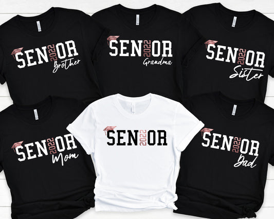 Graduation Family Shirts 2022, Matching Graduation Tshirt, Personalized Graduation T-Shirt, Proud Graduate Shirt, Custom Grad Squad,C6928