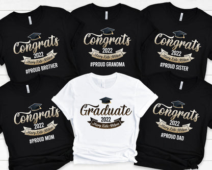 Custom Graduation Family Sweatshirts,Personalized Matching Proud Graduate Hoodie,Prom Proud Mom of the Graduate,Gald Gifts, C6931