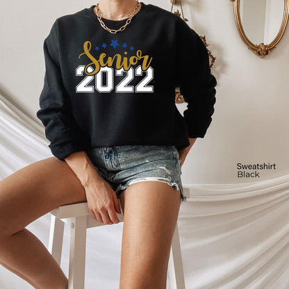 Senior 2022 Sweatshirt,Senior Hoodie,Class of 2023 T-Shirt,Grad Shirt,Graduation Shirt,College Senior,High School Senior,C6938