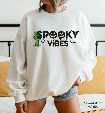 Halloween Sweatshirt,Trendy Spooky Season Hoodie,Vintage Womens Halloween Shirt,Cute Halloween Party Costume,Funny Gift For Halloween,C7023