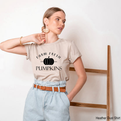 Pumpkin Farm Fresh Shirt, Pumpkin Shirt, Autumn Thagnksgiving Shirts,Thankful Shirt,Grateful Shirt, Fall Shirt, Fall Teacher Shirt,C6086