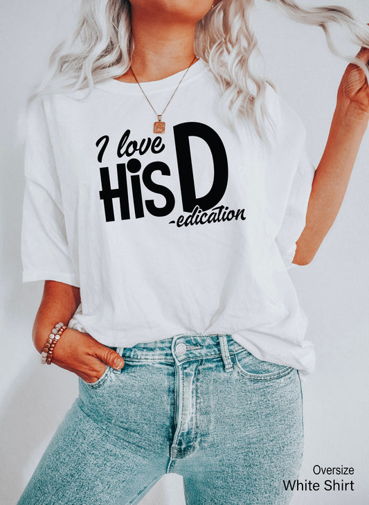 I Love His D, I Love Her P, Couple Valentines Shirt, Valentine Shirt, Valentines Power Couple Shirts, Funny Valentine Shirt, C6726