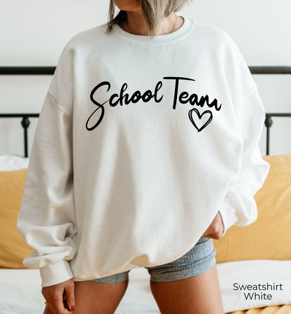Custom School Team Sweatshirt,Custom Mascot Shirt,School Mascot  Name Tshirt,School Spirit Hoodie,Customized School Team Name Sweater,C6998