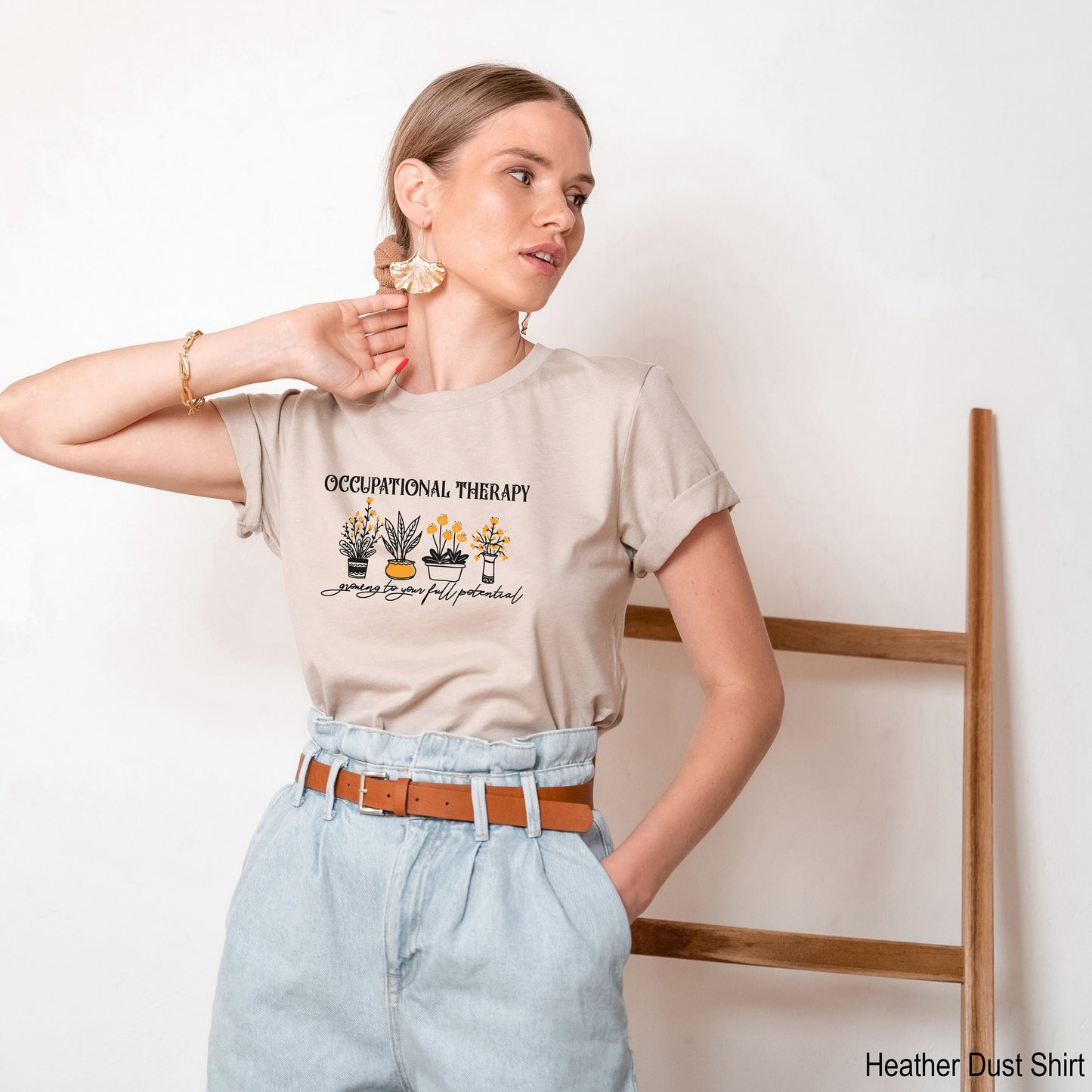 Floral Occupational Therapist Sewatshirt, Occupational Therapy Student Gift, OT Hoodie, Occupational Therapy Shirt, C6764