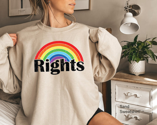 Pride Rights Sweatshirt,BLM Rights,Lgbt Rights Hoodie,Pride shirt,Lgbt Tee,pride Hoodie,Lesbian shirt,Gay Shirt,C7007