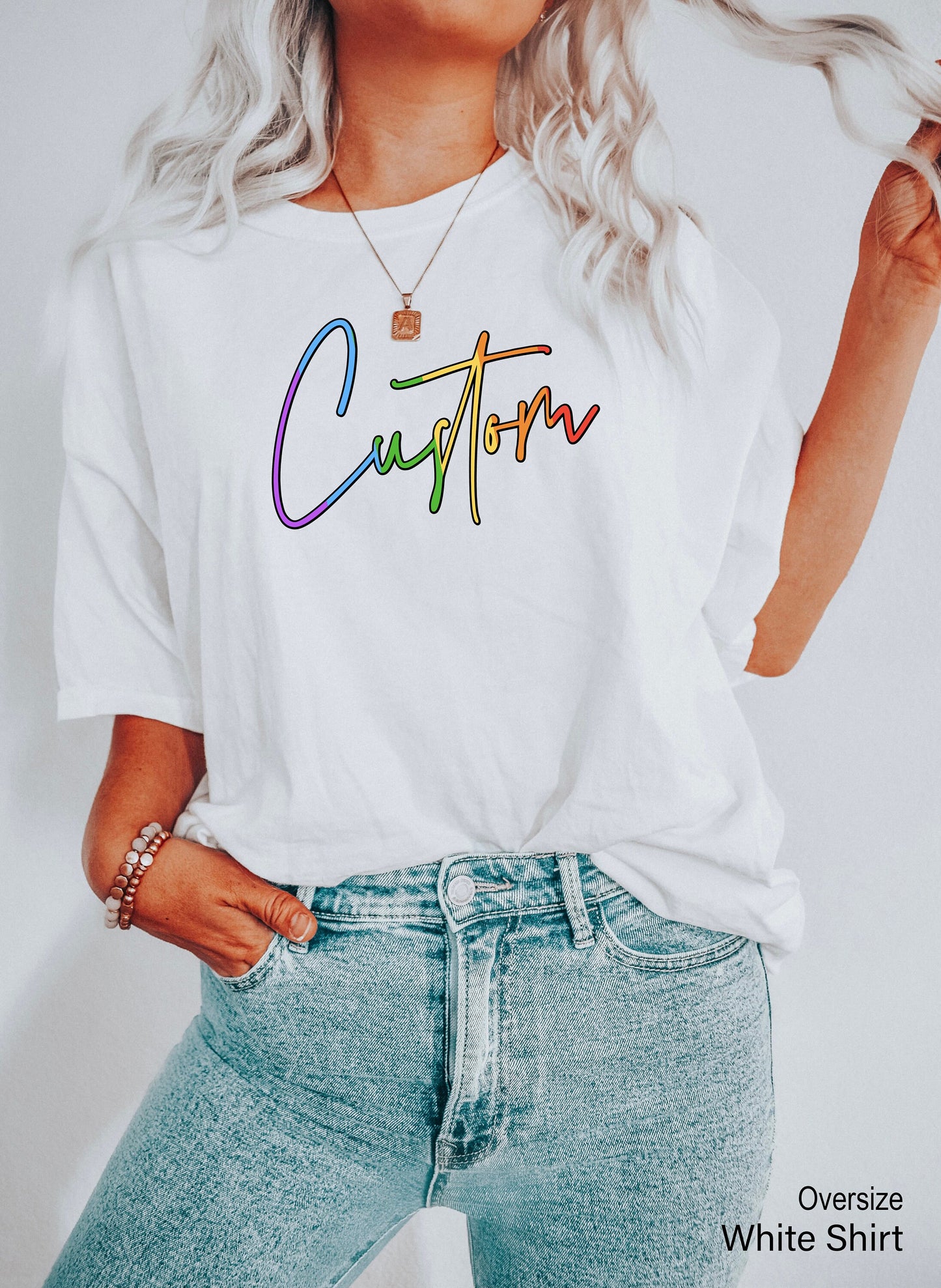 Custom Rainbow Sweatshirt, LGBTQ Hoodie, Gay Pride, Lesbian Sweatshirt, LGBTQ Shirt, Gay Shirt, LGBT Sweatshirt, Lesbian Pride Tshirt, C6983