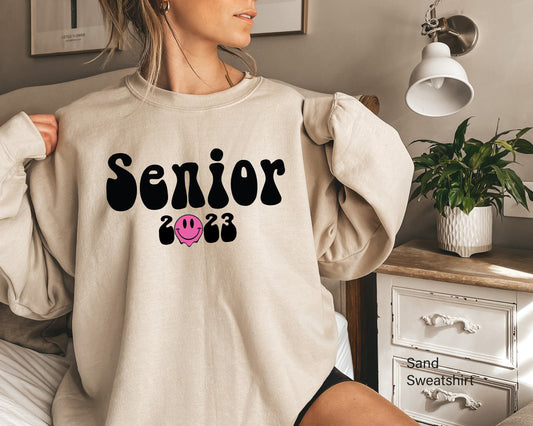 Senior 2023 Sweatshirt,Graduation Gifts,Class Of 20223Hoodie,Senior Shirt,Graduated Tee,2023 High School Grad College Graduate,C6925