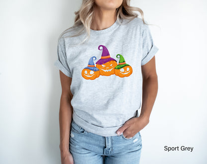Funny Pumpkin Shirt,Pumpkin Racerback,Halloween T-shirt, Halloween Pumpkin Tanktop,Spooky Season,Fall Tee,Pumpkin Face, C7021