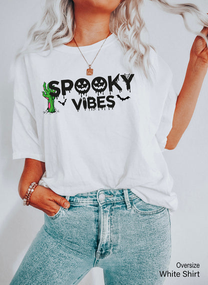Halloween Sweatshirt,Trendy Spooky Season Hoodie,Vintage Womens Halloween Shirt,Cute Halloween Party Costume,Funny Gift For Halloween,C7023