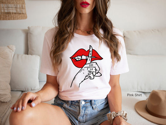 Shut The F Up Shirt,Funny Women Shirts,Introvert Swaetshirt,Shut up Your Mouth Hoodie,Cookies Tees,Sarcastic Sweater,Trendy Sayings,C6479