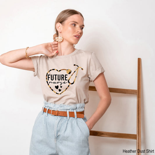 Future Nurse Shirt,New Trendy Nursing Student Tshirt,Gift for Student Nurse,Nursing School T shirt,Nurse Life Shirt,Nurse Grad Tees, C6740