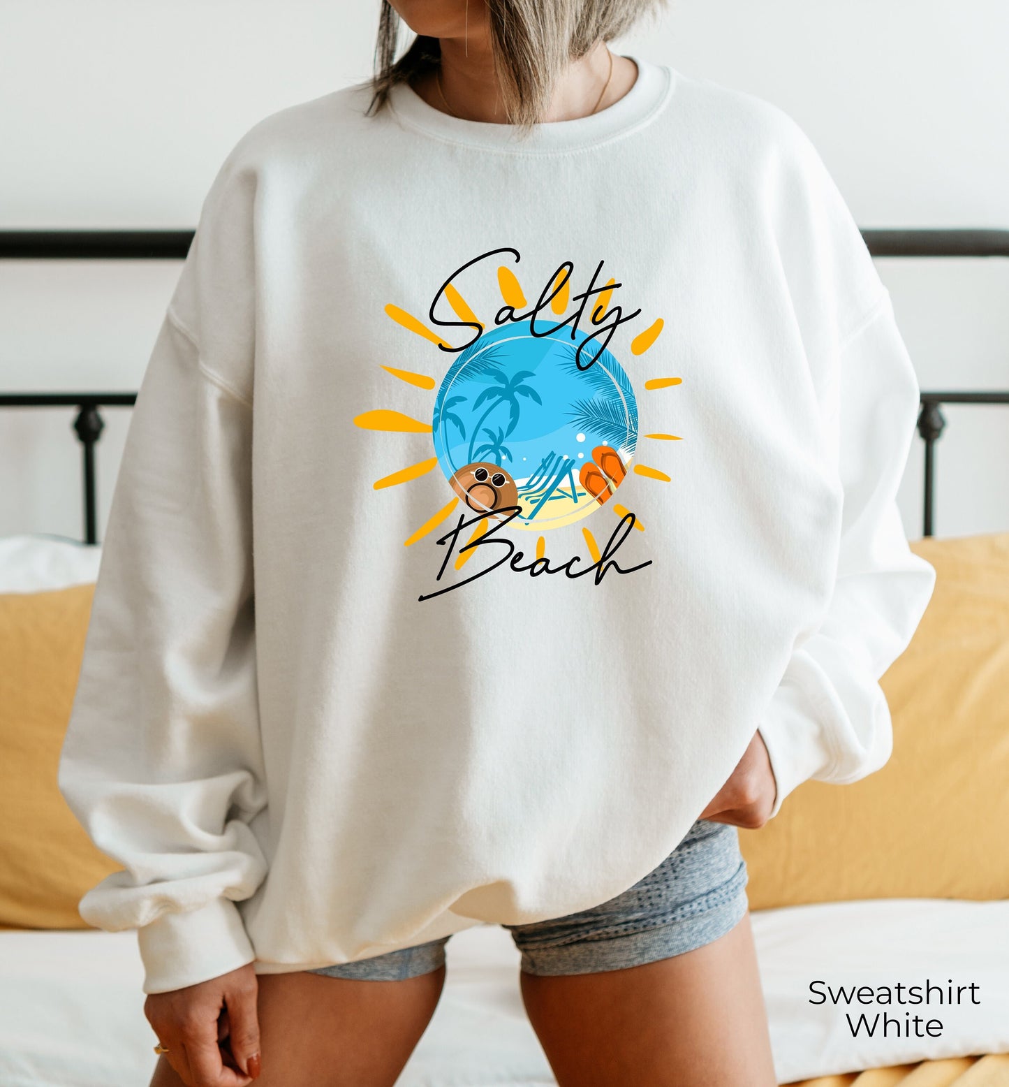 Salty Beach Shirt, Summer Shirt, Summer Trips Shirt, Beach Vacation Shirt,Vacay vibes Shirt, Girls Trip,C7088