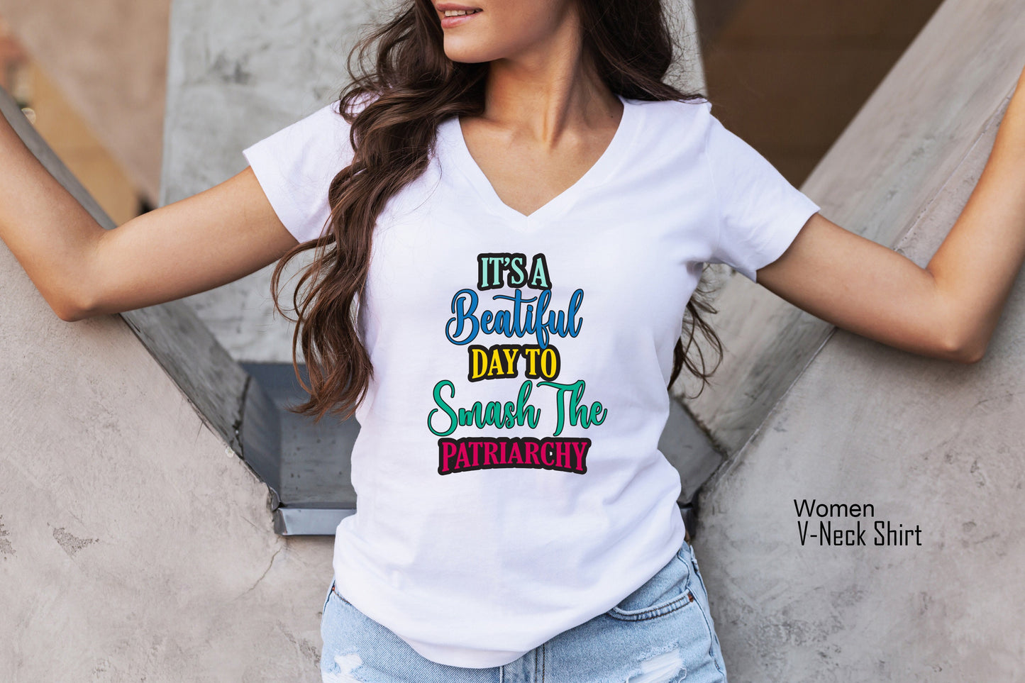 It's a Beautiful Day to Smash the Patriarchy,Equal Rights Racerback,Smash the Patriarchy Tee, Feminist Tanktop, Feminism Shirt,C7127