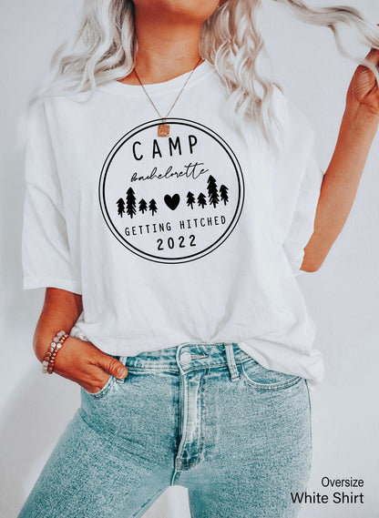 Camp Bachelorette Shirts,Camping Bachelorette Sweatshirt,Camping Bachelorette Party Hoodies,Trendy Bachelorette Party Tee,Camp Bride,C6651