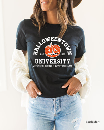 Halloween Shirt,Halloween School Shirts,Halloween Shirts,Halloweentown University Shirt,Fall Tshirts,Halloween Party,Halloween Costume,C6133