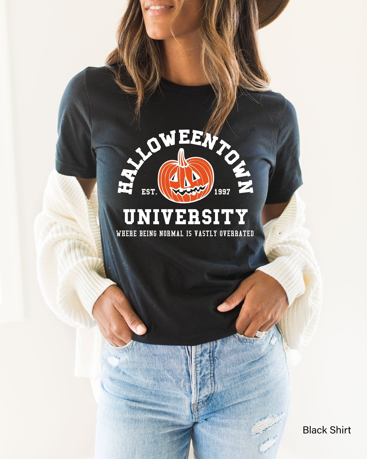 Trendy Halloween Shirts,Halloweentown University Shirt,Halloween School Shirts,Fall Tshirts,Halloween Party T Shirt,Halloween Costume,C6133