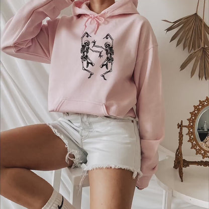 Halloween Party Dancing Skeleton Shirt,Skeleton Sweatshirt,Dancing Skeleton Shirt,Skeleton Sweatshirt,Spooky,Halloween 2021, C5898