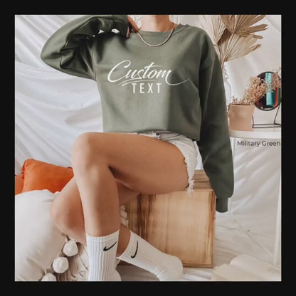 Custom Sweatshirt,Custom Shirts,Custom Hoodie,Custom Kids Shirts,Custom Unisex Shirts,Custom Crewneck Shirt,Your Text Shirt,Mother Day,C7081